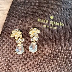 Kate Spade Flower Dangle Stud Earrings